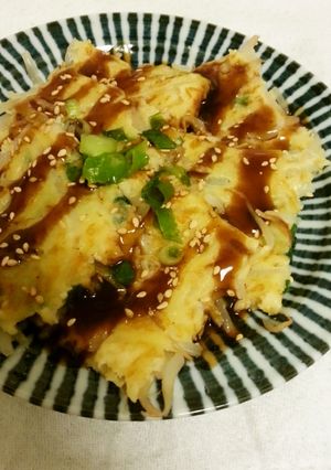 もやしとニラのチヂミ-レシピのメイン写真