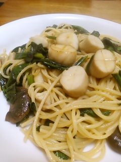 エリンギとほうれん草のバター醤油パスタ-レシピのメイン写真