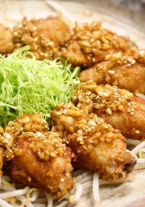 油淋鶏翅(油淋鸡翅:ユーリンチィツゥ)♪-レシピのメイン写真