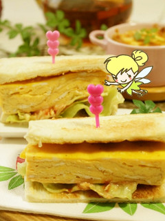 旨幸~♡至福の厚焼き玉子サンド♪-レシピのメイン写真
