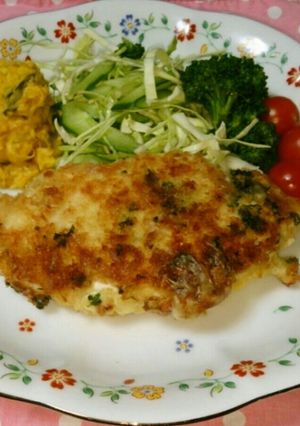鶏むね肉のハムチーズカツ-レシピのメイン写真