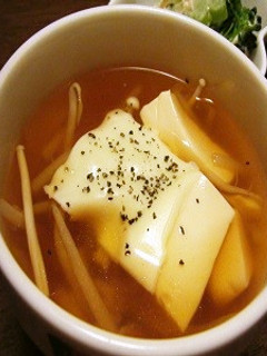 もやし&えのきdeキムチらーめん風スープ-レシピのメイン写真
