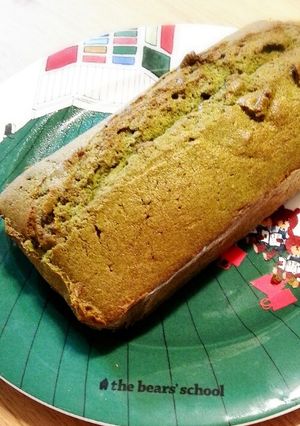ふんわり濃厚抹茶パウンドケーキ♪-レシピのメイン写真