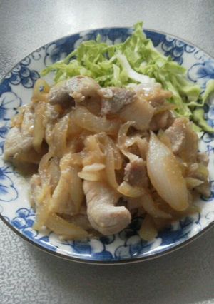 ボリューム生姜焼き！-レシピのメイン写真