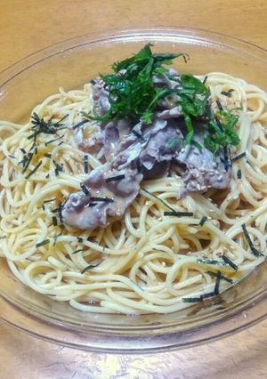 ピリ辛☆ごましゃぶパスタ★冷製でも♪-レシピのメイン写真