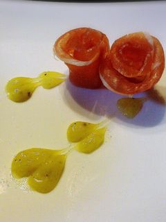 生ハムの花飾り-レシピのメイン写真