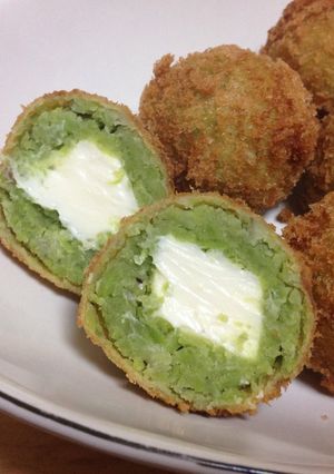 春の贅沢空豆コロッケ-レシピのメイン写真