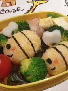 ミツバチのお弁当-レシピのメイン写真