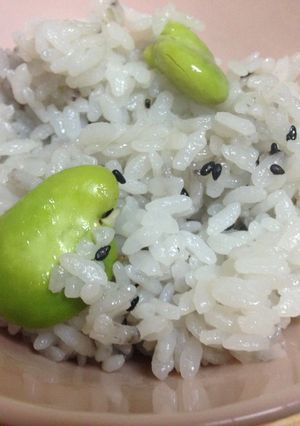 春の味！空豆ごはん-レシピのメイン写真