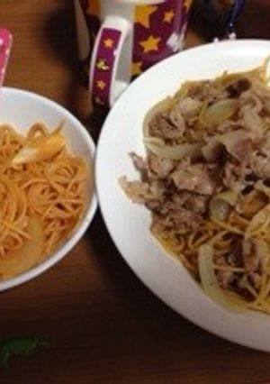 豚肉の生姜醤油パスタ-レシピのメイン写真