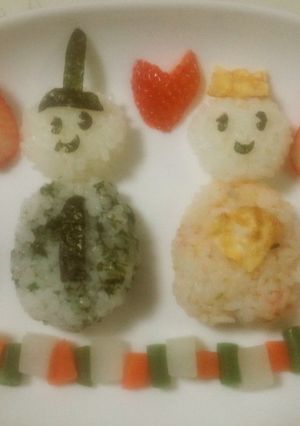おひな様ご飯-レシピのメイン写真