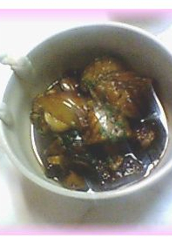 茄子の煮浸し-レシピのメイン写真