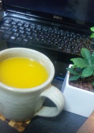 Hotドリンク◇ホエーとオレンジ-レシピのメイン写真