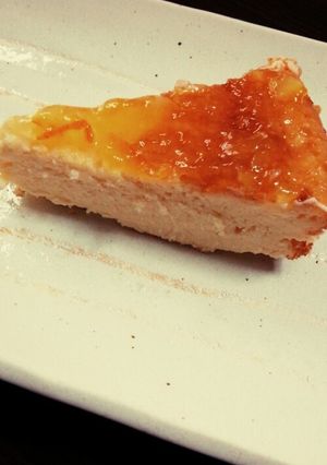 簡単　フープロで混ぜるだけ☆チーズケーキ-レシピのメイン写真