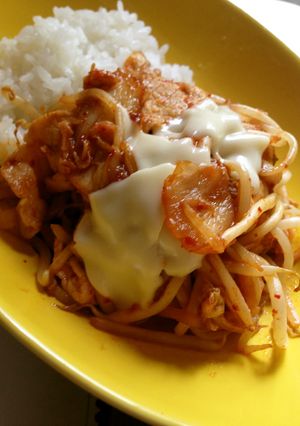 たくさんもやしのキムチごはん-レシピのメイン写真