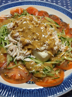 夏レシピ!基本の棒々鶏+豆腐-レシピのメイン写真