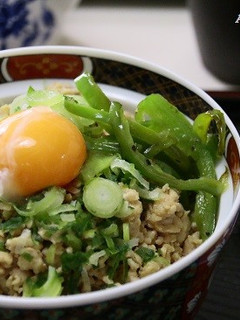 計量は大さじだけ!鶏そぼろ丼-レシピのメイン写真