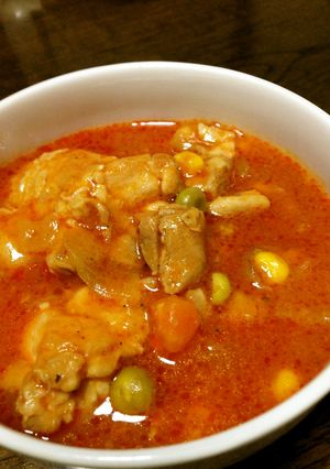 母直伝!鶏肉のトマト煮☆-レシピのメイン写真