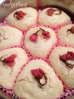 米粉と甘酒の蒸しケーキ♡-レシピのメイン写真