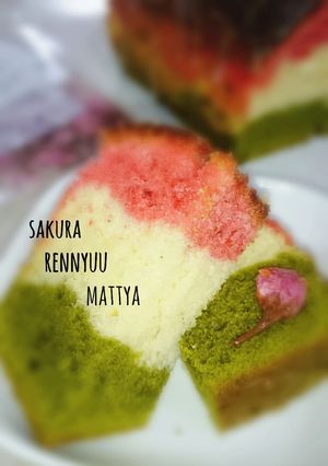 ひなまつり♡春色けーき-レシピのメイン写真