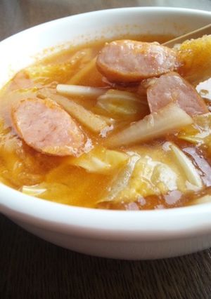 エコde美味しい☆みぞれキムチスープ-レシピのメイン写真
