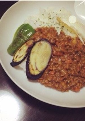 こどもも大好き!野菜いっぱいドライカレー-レシピのメイン写真