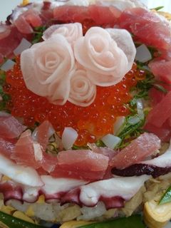 ◆雛祭り◆ちらし寿司ケーキ-レシピのメイン写真
