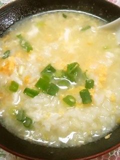 卵雑炊-レシピのメイン写真