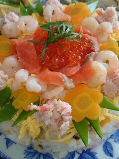 ちらし寿司ケーキ!-レシピのメイン写真