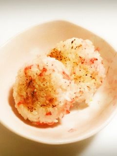 ひな祭り✿桜海老のまんまる焼きおにぎり。-レシピのメイン写真