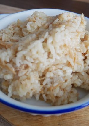 不器用シーチキンなめたけご飯-レシピのメイン写真