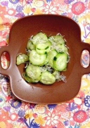 簡単 きゅうりの酢の物！酸味で健康体！-レシピのメイン写真