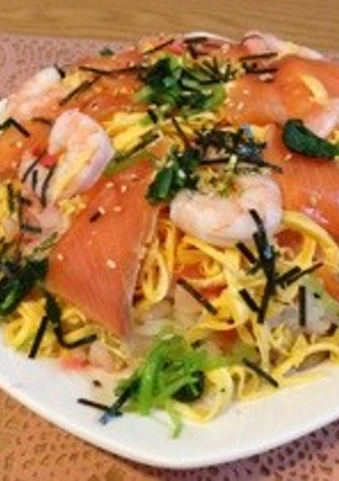 節約？！超簡単ちらし寿司-レシピのメイン写真