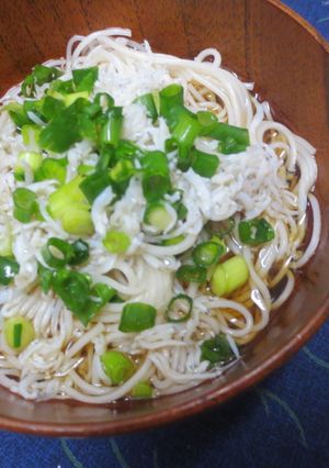 ほうじ茶香る♪別腹そうめん~-レシピのメイン写真