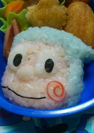 なつかしキャラ弁★ハットリくん-レシピのメイン写真