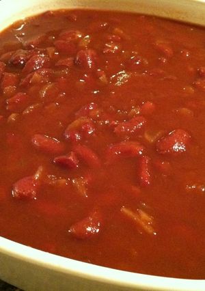 クロックポットで作るベイクドビーンズ-レシピのメイン写真