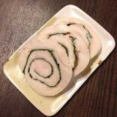 รูปของ 昆布茶と大葉のチキンロール❀
