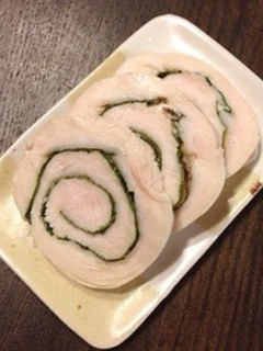 昆布茶と大葉のチキンロール❀-レシピのメイン写真