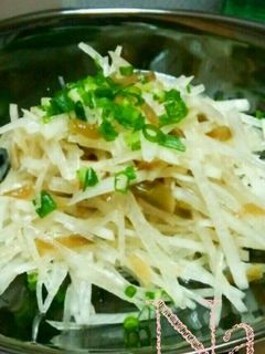 大根とザーサイの簡単サラダ-レシピのメイン写真