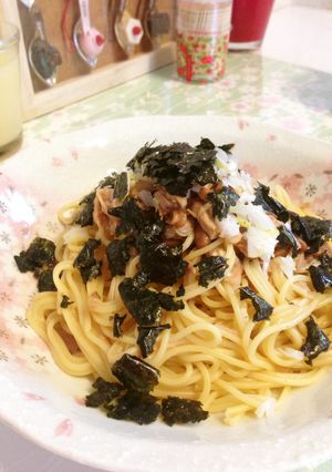 混ぜるだけ!納豆パスタ-レシピのメイン写真