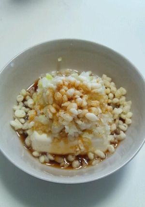 簡単!温やっこ-レシピのメイン写真