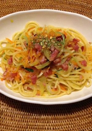にんじんしりしり風パスタ-レシピのメイン写真