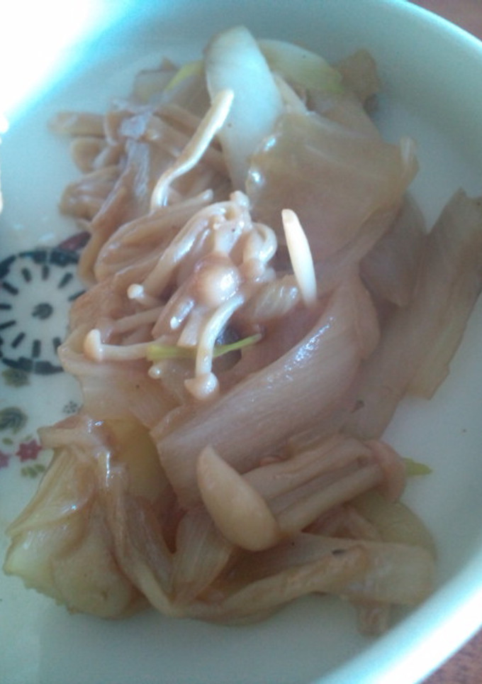 えのきと玉ねぎの野菜炒め-レシピのメイン写真
