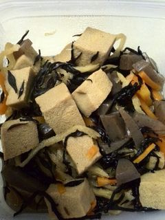 ひじきと切り干し大根と高野豆腐の煮物-レシピのメイン写真