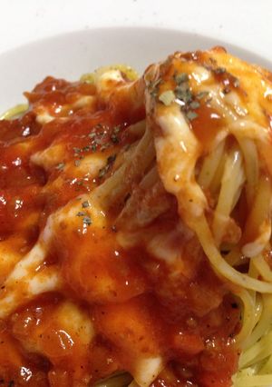 どっつり濃厚ミートパスタ！大人のこってり-レシピのメイン写真
