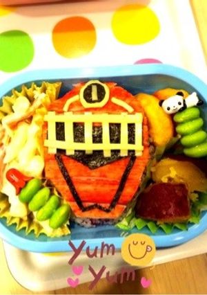 トッキュウジャー♡簡単♡キャラ弁♡-レシピのメイン写真