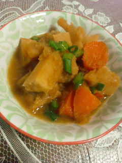 ご飯がススむ！鶏と人参と筍のみぞれ煮-レシピのメイン写真