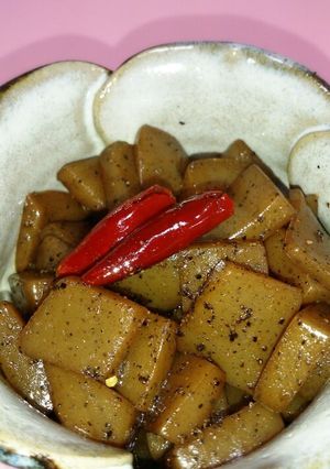 激辛!!こんにゃくのコショウ風味-レシピのメイン写真