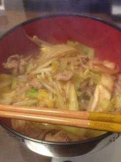 シンプル野菜炒め丼-レシピのメイン写真