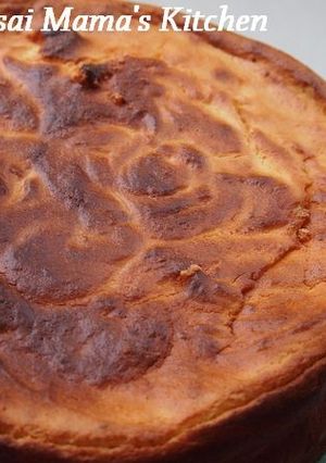 しっとり＆ライトなベイクド・チーズケーキ-レシピのメイン写真
